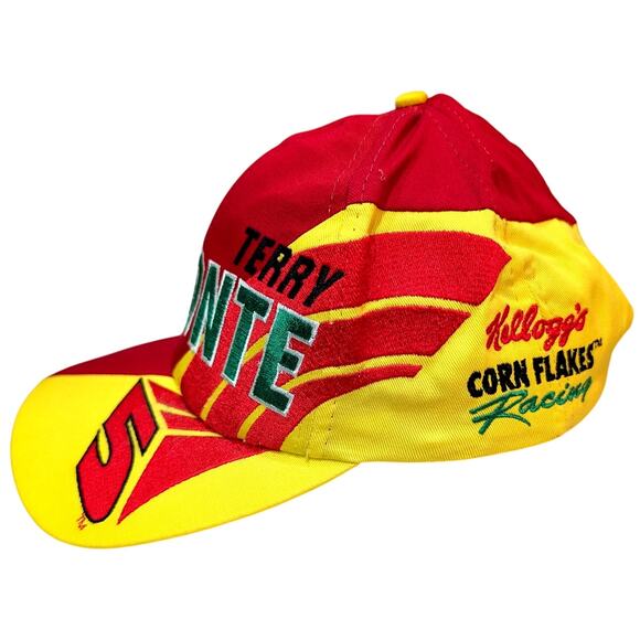Terry Lavonte 5 50th Anniversary Kellogs Cornflakes Racing Baseball Snapback Hat - Picture 3 of 6